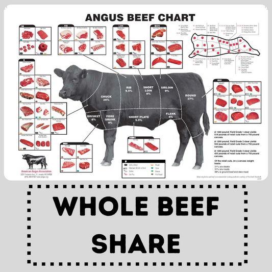 GRASSFED WHOLE BEEF - Deposit