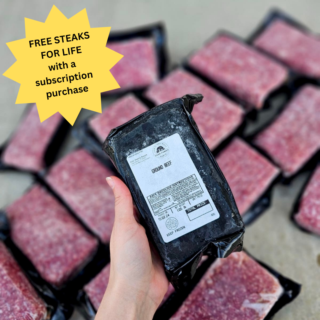 GRASSFED GROUND BEEF BOX: 20lbs.
